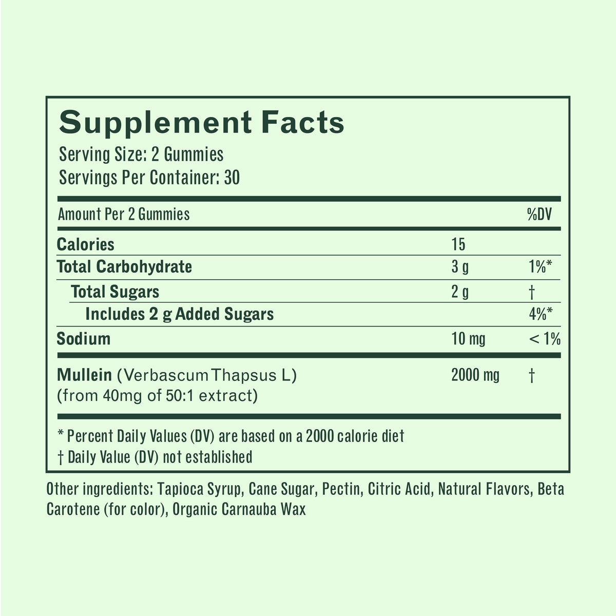 BetterLungs Mullein Gummies