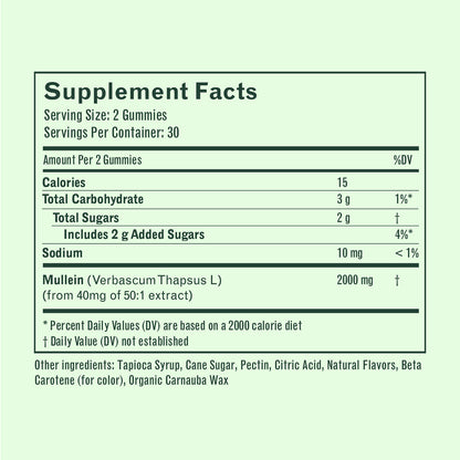 BetterLungs Mullein Gummies